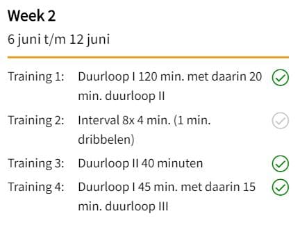 Wonderbaarlijk Professionele hardloopschema's: Word lid van ProRun - ProRun EU-23